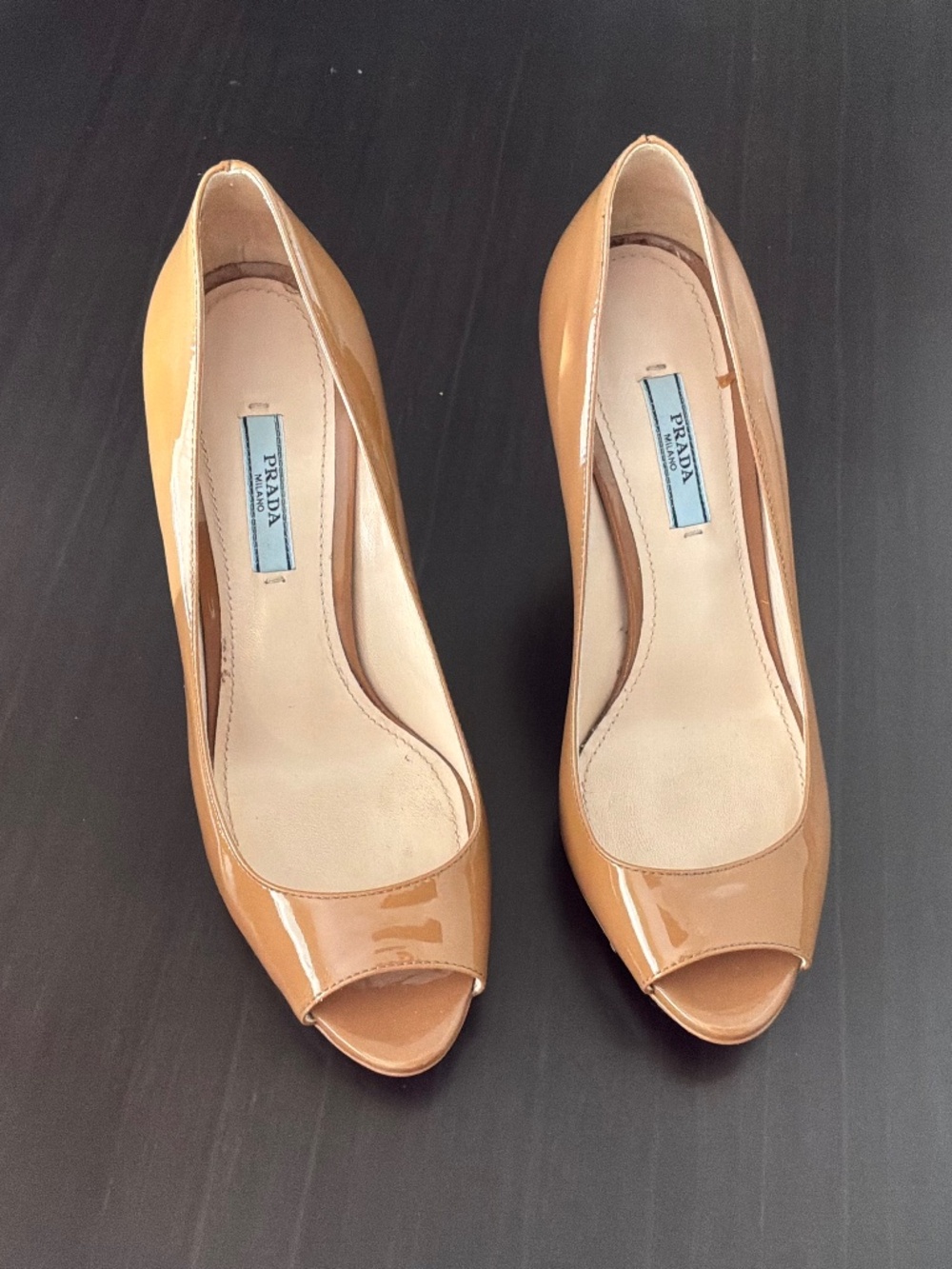 Prada Nude Heels size 37.5